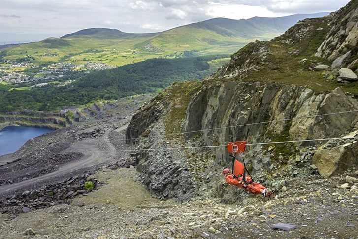 Zip World Velocity - the world's fastest zip line!